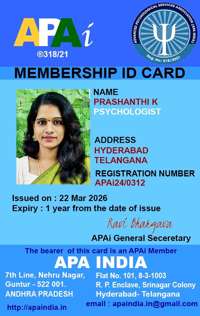 APA India Membership